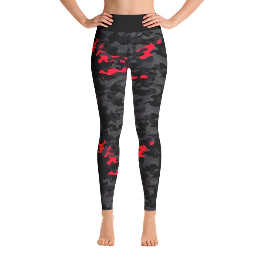 Women’s leggings camo redclown.